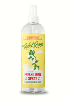 Rebel Green - Linen Spray Peppermint Lemon - Case of 4-17.6 FZ