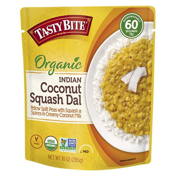Tasty Bite - Entree Coconut Squash Dal - Case of 6-10 OZ