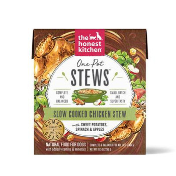 The Honest Kitchen - Dog Food Stew Chicken Sweet Potato - Case of 6-10.5 OZ The Honest Kitchen - Dog Food Stew Chicken Sweet Potato - Case of 6-10.5 OZ
