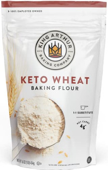 King Arthur Baking Company - Flour Wheat Keto - Case of 4-16 OZ