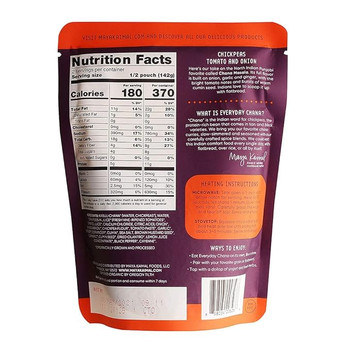 Maya Kaimal - Chana Chickpea Tomato Onion - Case of 6-10 OZ Maya Kaimal - Chana Chickpea Tomato Onion - Case of 6-10 OZ