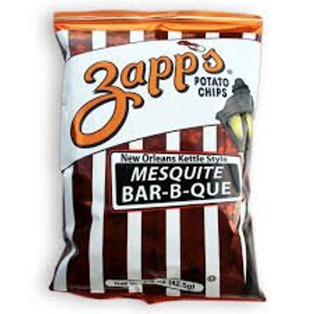 Zapps Potato Chips Chips - Mesquite BBQ 2 oz - Case of 25 - 2 oz Zapps Potato Chips Chips - Mesquite BBQ 2 oz - Case of 25 - 2 oz