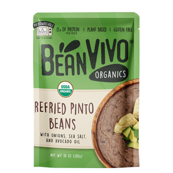 Bean Vivo - Pinto Beans Refried - Case of 6-10 OZ