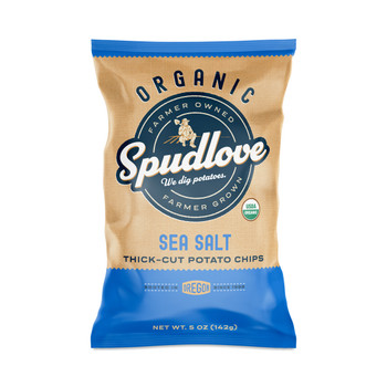 Spudlove - Chips Thick Cut Sea Salt - Case of 9-5 OZ