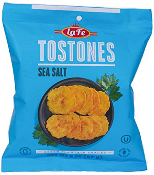 La Fe - Tostones Sea Salt - Case of 24-2 OZ