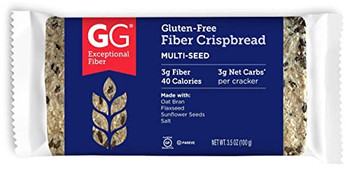 Gg Unique Fiber - Crispbread Gluten Free Multi-seed - Case of 15-3.5 OZ Gg Unique Fiber - Crispbread Gluten Free Multi-seed - Case of 15-3.5 OZ