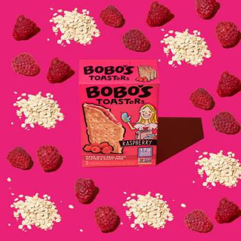 Bobo's Oat Bars - Toaster Pastry Raspberry Jam 3pk - Case of 8-6.6 OZ Bobo's Oat Bars - Toaster Pastry Raspberry Jam 3pk - Case of 8-6.6 OZ