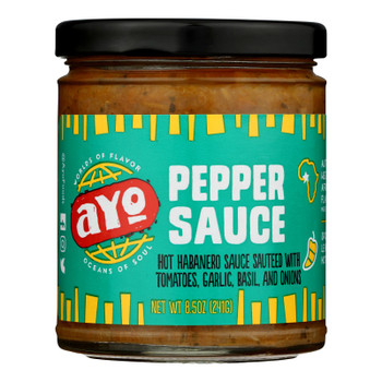 Ayo Foods - Sauce Pepper - Case of 6-8.5 OZ