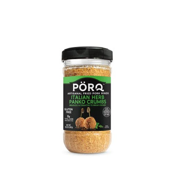 Porq - Panko Crumbs Breadless Italian Herb - Case of 6-10.5 OZ Porq - Panko Crumbs Breadless Italian Herb - Case of 6-10.5 OZ