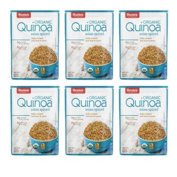 Suzie's - Quinoa Asian Spiced - Case of 6-8.8 OZ