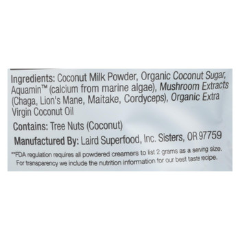 Laird Superfood - Creamer Original Superfood Mushrooms - Case of 6-8 OZ