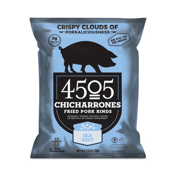 4505 - Chicharrones Sea Salt - Case of 12-2.5 OZ