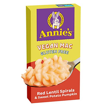 Annie's Homegrown - Mac & Cheese Red Lentil Sweet Potato - Case of 8-5.5 OZ Annie's Homegrown - Mac & Cheese Red Lentil Sweet Potato - Case of 8-5.5 OZ