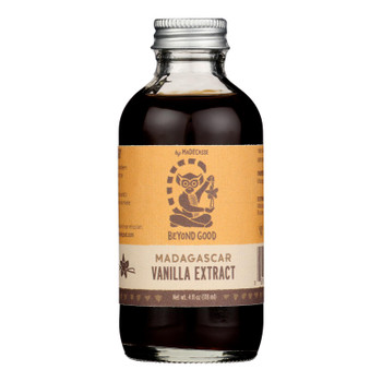 Beyond Good - Madagascar Vanilla Extract - Case of 6-4 OZ Beyond Good - Madagascar Vanilla Extract - Case of 6-4 OZ