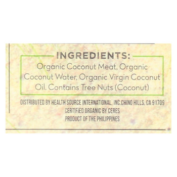 Nuco Original Organic Coconut Wraps  - Case of 12 - 2.47 OZ Nuco Original Organic Coconut Wraps  - Case of 12 - 2.47 OZ