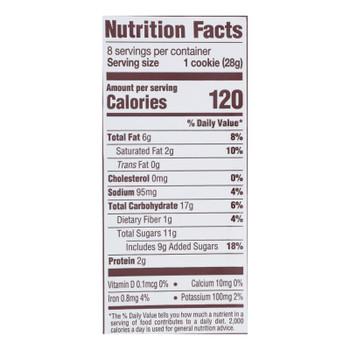 Back To Nature - Cookie Peanut Butter Chocolate Chunk - Case of 6-8 OZ