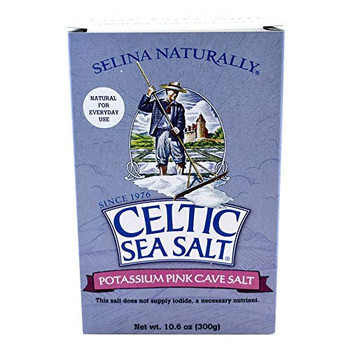 Celtic Sea Salt - Cave Salt Potassium Pink - Case of 4-10.6 OZ