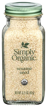 Simply Organic - Sesame Seed - Case of 6-3.21 OZ