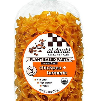 Al Dente - Pasta Chickpea Turmeric - Case of 6-8 OZ