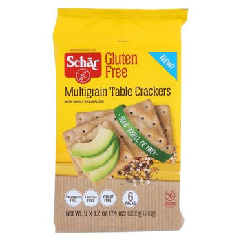 Schar - Crackers Multigrn Table - Case of 5-7.4 OZ