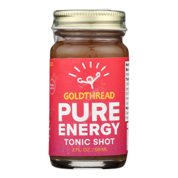 Goldthread - Plant Based Tonic Pure Energy - Case of 8-2 FZ
