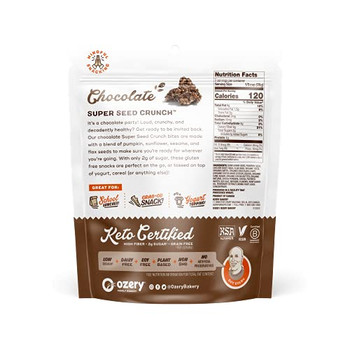 Ozery's Bakery - Super Seed Crunch Chocolate - Case of 6-5.3 OZ