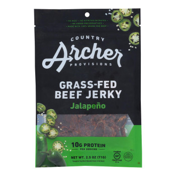 Country Archer - Jerky Beef Sweet Jalapeno - Case of 12-2.5 OZ Country Archer - Jerky Beef Sweet Jalapeno - Case of 12-2.5 OZ