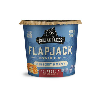 Kodiak Cakes Flapjack Unleashed Blueberry & Maple - Case of 12 - 2.16 OZ