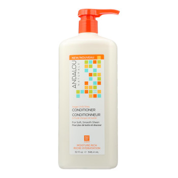 Andalou Naturals - Conditioner Argan Oil Shea Moisture - 1 Each-32 FZ