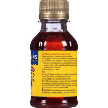 Zatarain's - Crab Boil Liquid - Case of 6 - 4 OZ Zatarain's - Crab Boil Liquid - Case of 6 - 4 OZ