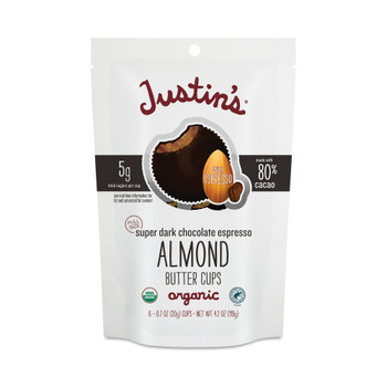 Justin's - Almond Butter Dark Chocolate Espresso - Case of 6-4.2 OZ