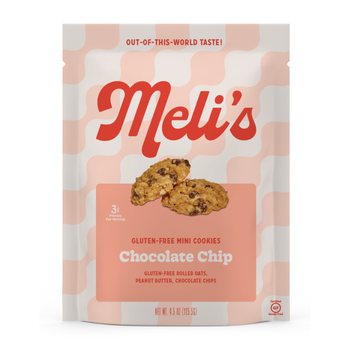 Meli's Monster Cookies - Cookies Mini Chocolate Chip - Case of 6-4.5 OZ