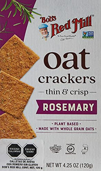 Bob's Red Mill - Cracker Oat Rosemary - Case of 5-4.25 OZ