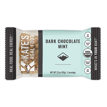 Kate's Real Food - Bar Dark Chocolate Mint - Case of 12-2.2 OZ Kate's Real Food - Bar Dark Chocolate Mint - Case of 12-2.2 OZ