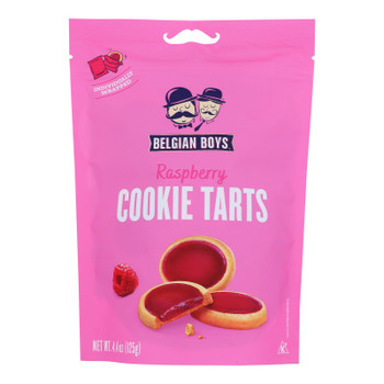 Belgian Boys - Tarts Cookie Rasberry - Case of 6-4.4 OZ