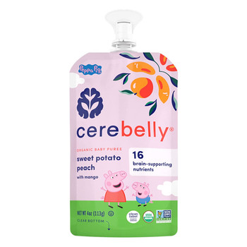 Cerebelly - Smothie Sweet Potato Peach Mango - Case of 6-4 OZ