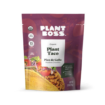 Plant Boss - Meatless Crumble Pico De Gallo - Case of 6-3.35 OZ