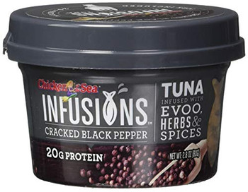 Chicken Of The Sea - Tuna Infusion Cracked Black Pepper - Case of 6-2.8 OZ Chicken Of The Sea - Tuna Infusion Cracked Black Pepper - Case of 6-2.8 OZ
