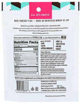 Cocomels - Bites Dark Chocolate Sea Salt Keto - Case of 6-3.00 OZ Cocomels - Bites Dark Chocolate Sea Salt Keto - Case of 6-3.00 OZ