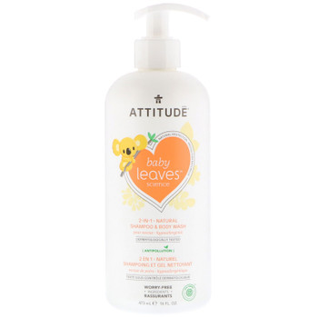Attitude - Baby Wash 2-in-1 Pear Nectar - 1 Each 1-16 OZ