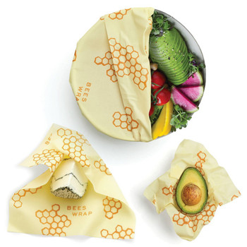 Bee's Wrap - Food Wrap Assorted Sizes Honeycomb 3pack - Case of 6-1 CT