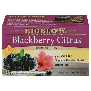 Bigelow Tea - Tea Herbal Blackberry Citrus - Case of 6-18 BAG