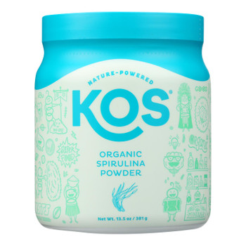 Kos - Powder Spirulina 3.5g Gluten Free - 1 Each-13.5 OZ
