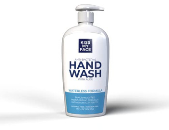 Kiss My Face - Hand Sanitizer With Aloe Fragrance Free - 1 Each-17 OZ Kiss My Face - Hand Sanitizer With Aloe Fragrance Free - 1 Each-17 OZ