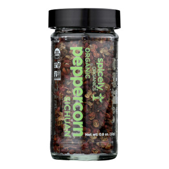 Spicely Organics - Organic Sichuan Peppercorn - Case of 3 - 0.8 oz. Spicely Organics - Organic Sichuan Peppercorn - Case of 3 - 0.8 oz.
