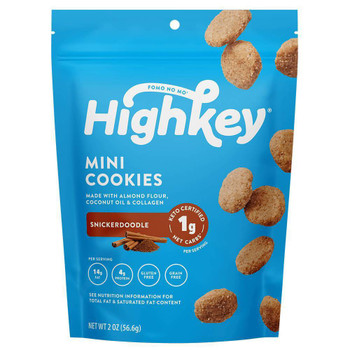 High Key - Cookie Snickerdoodle Keto - Case of 6-2 OZ High Key - Cookie Snickerdoodle Keto - Case of 6-2 OZ