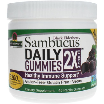 Nature's Answer - Sambucus Daily Gummies 2x - 1 Each-45 CT Nature's Answer - Sambucus Daily Gummies 2x - 1 Each-45 CT