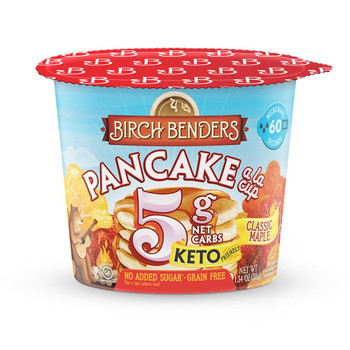 Birch Benders - Pancake A La Cup Classic Maple - Case of 8-1.34 OZ