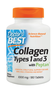 Doctor's Best - Collagen Type 1 & 3 - 1 Each-180 TAB