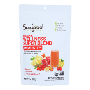 Sunfood - Immunity Super Blend Wellness - 1 Each-8 OZ